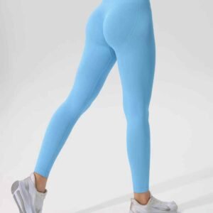 Pantaloni da yoga svasati grigio chiaro per donna RUXI