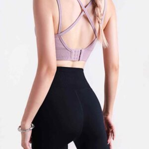 Elegante reggiseno prugna comodo supporto lingerie RUXI