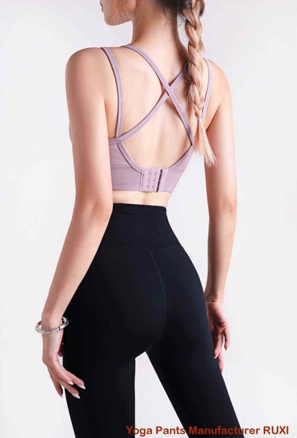 Elegante reggiseno prugna comodo supporto lingerie RUXI