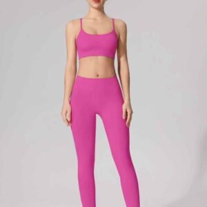 Leggings da yoga blu navy per donna RUXI it331