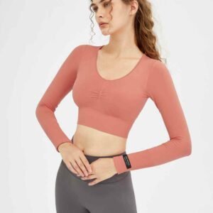 Pantaloni da yoga in poliestere elasticizzato e spandex