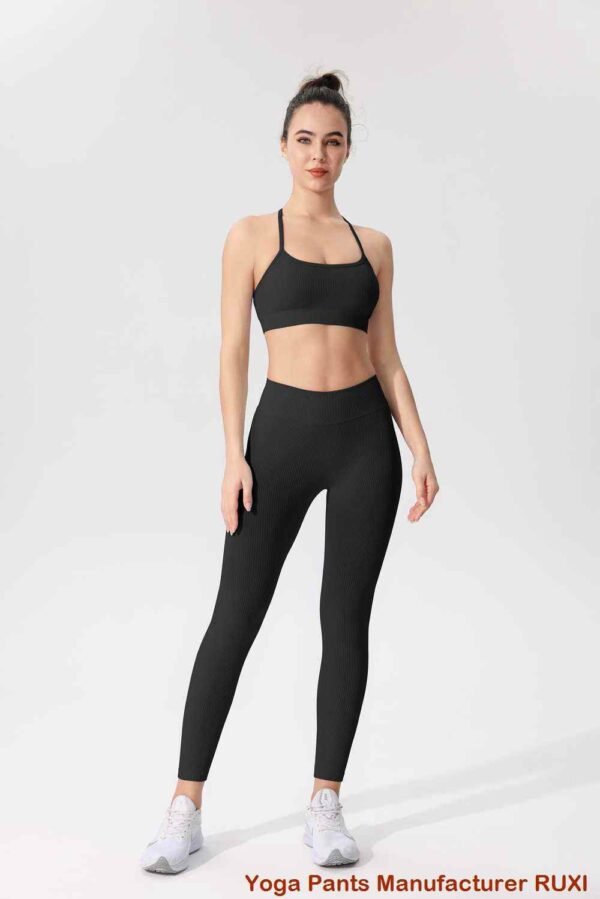 Elegante abbigliamento yoga bianco per donna RUXI it967