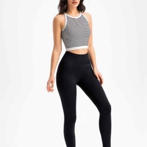 Pantaloncini da yoga ecologici verdi RUXI it843