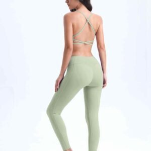 Set di comodi collant da yoga per il fitness femminile