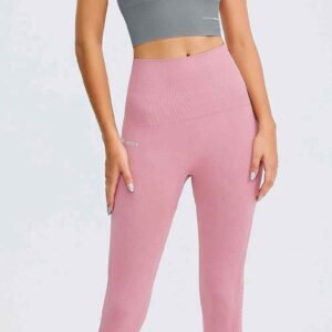 Leggings da allenamento a quadri per comfort e stile RUXI