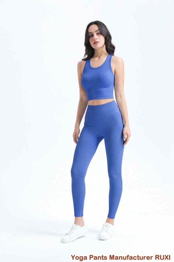 pantaloni da yoga con vita ripiegata RUXI it327