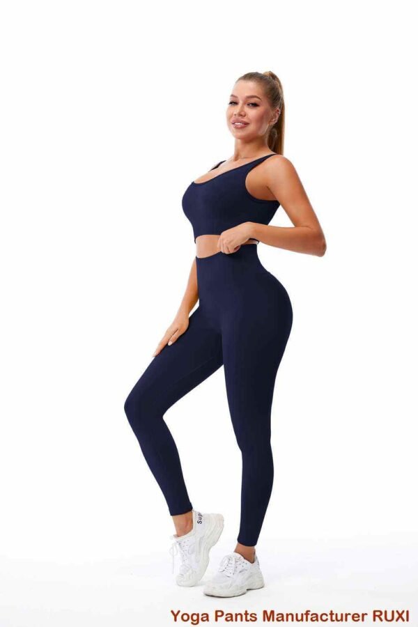 Leggings svasati in cotone grigio per donna RUXI it678