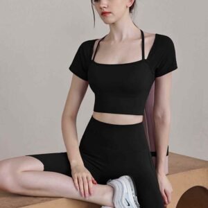 Pantaloncini da yoga comodi e larghi per le donne RUXI
