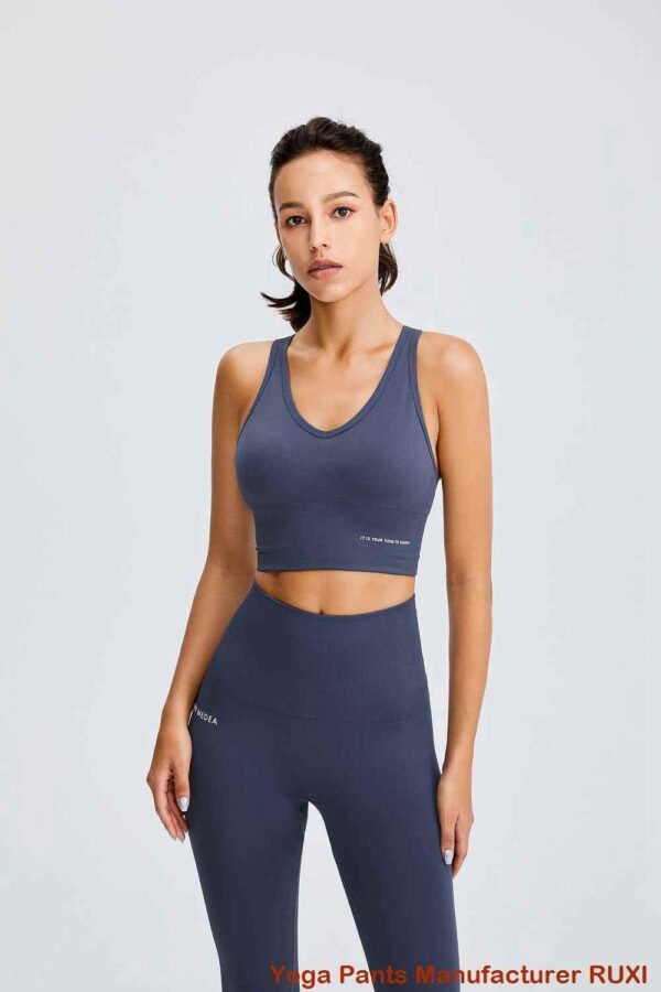 Pantaloni da yoga svasati marroni comodi ed elastici RUXI