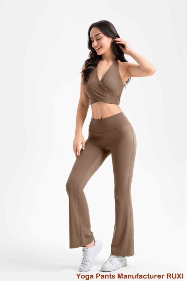 Pantaloni da yoga premaman extra lunghi per donne alte