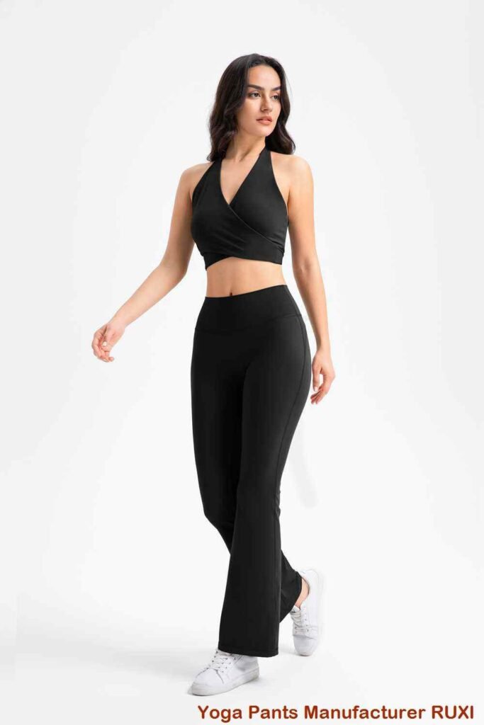 Pantaloncini da ciclista a vita alta con risvolto RUXI