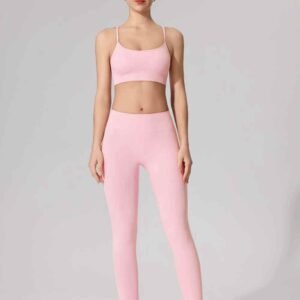 Pantaloni da yoga a vita alta Ombre per donna RUXI it1197