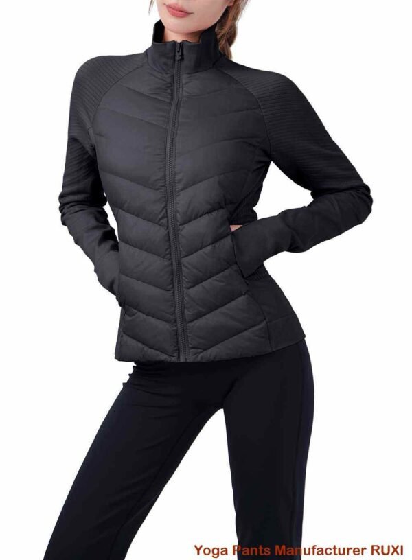 Leggings classici neri svasati per outfit chic RUXI it1043