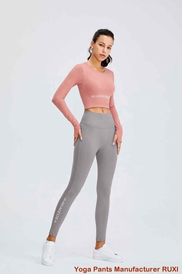 Pantaloncini da yoga a vita bassa Comfort Fit RUXI it337