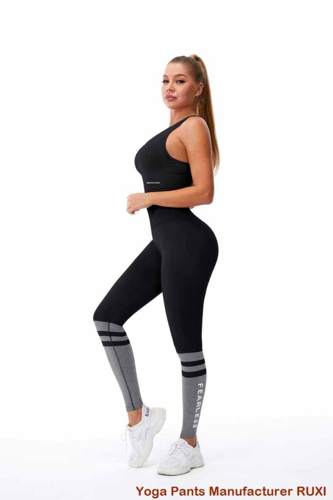 Gilet sportivo nero da donna Activewear RUXI it2906