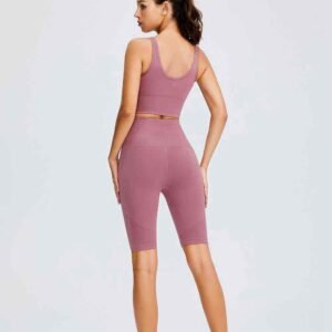 miglior reggiseno sportivo con cuscinetti permanenti RUXI