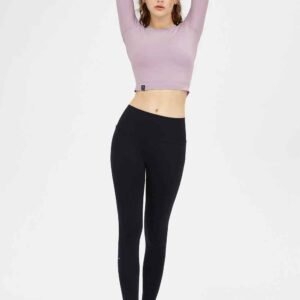 Pantaloni da yoga curvy fit per donna RUXI it874