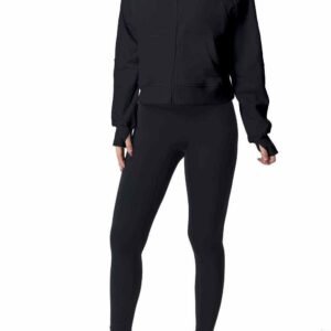 leggings da palestra con arricciatura del sedere RUXI