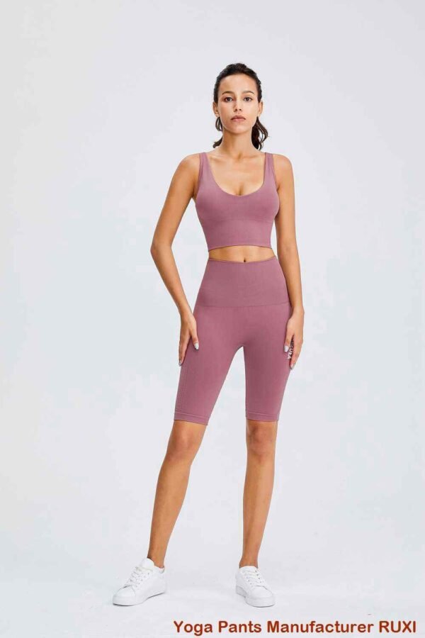 Reggiseno sportivo da uomo per allenamento e supporto RUXI