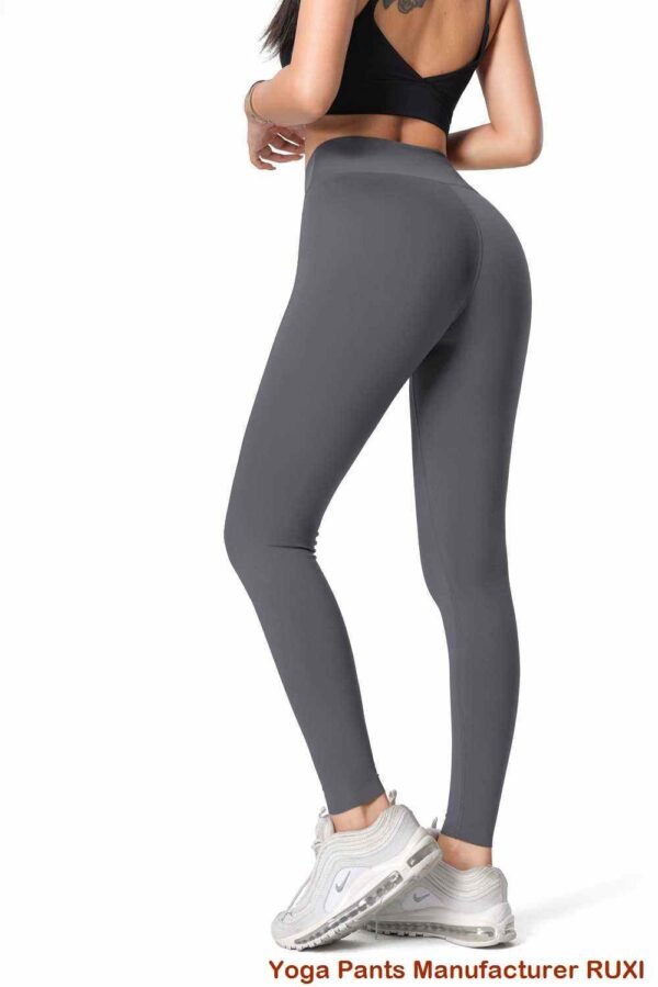 Mini pantaloncini da yoga a vita alta da donna RUXI it999