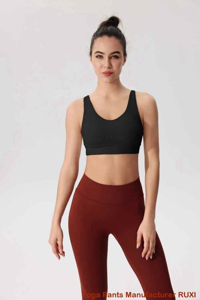 Pantaloncini da yoga a vita alta ultra corti RUXI it3885