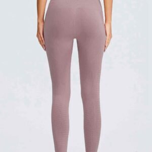 Leggings fitness mimetici bianchi per gli allenamenti RUXI