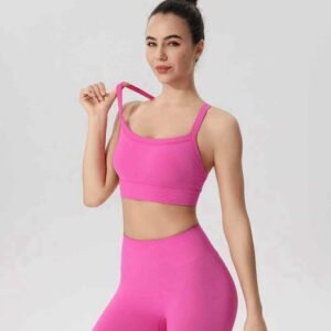 Set di vestiti da yoga per donna abbigliamento sportivo