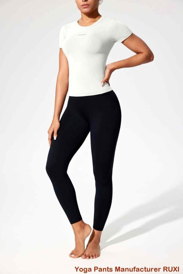 Leggings svasati grigi per il comfort quotidiano RUXI