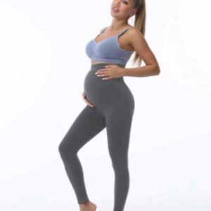 Leggings senza cuciture con contorno glutei e vita alta