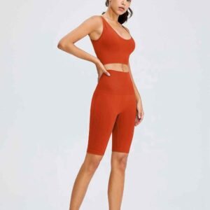 Leggings da yoga a righe Comfort Fit RUXI it741