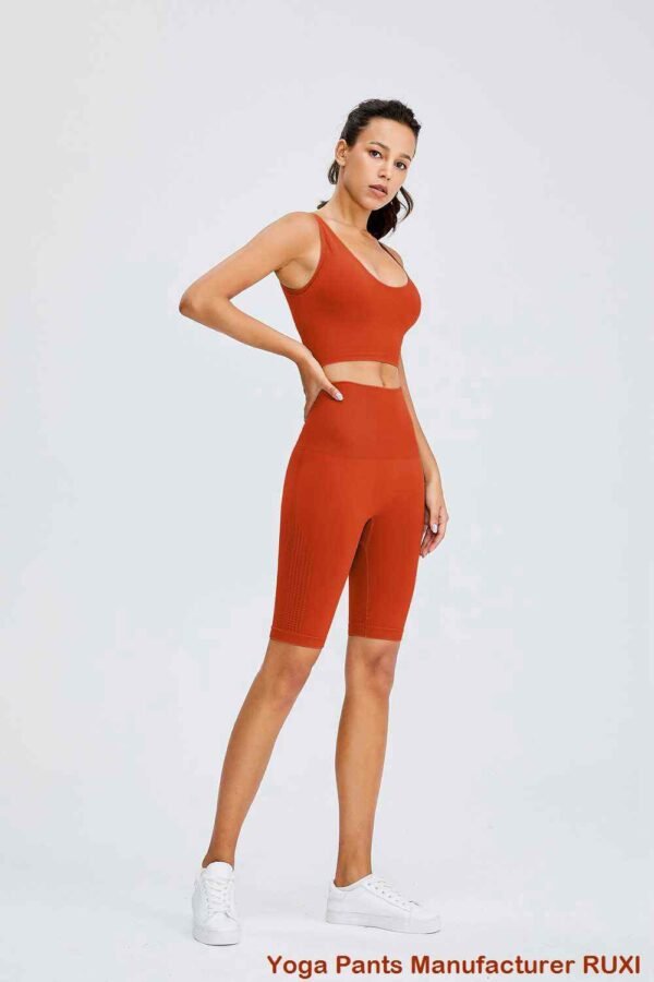 Leggings da yoga a righe Comfort Fit RUXI it741