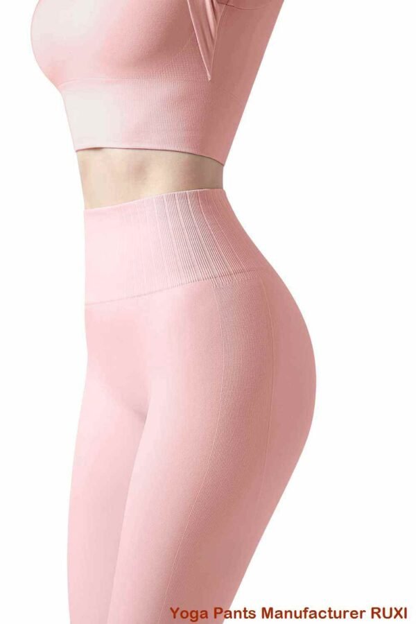 Leggings da yoga viola vibranti per le donne RUXI it770